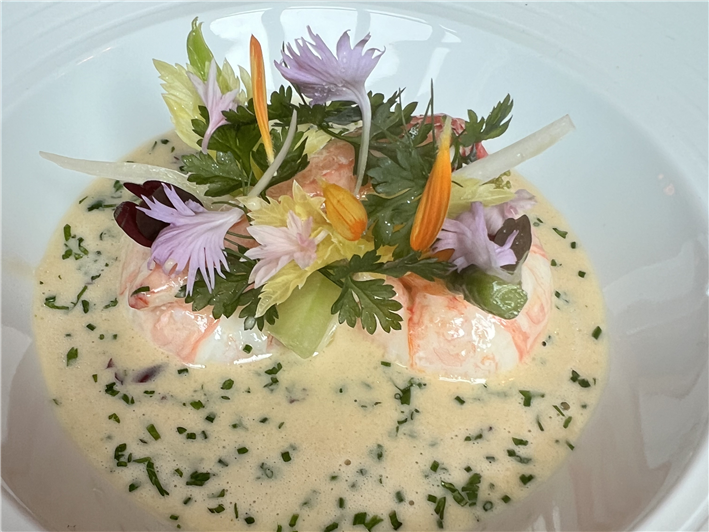 langoustines a la nage